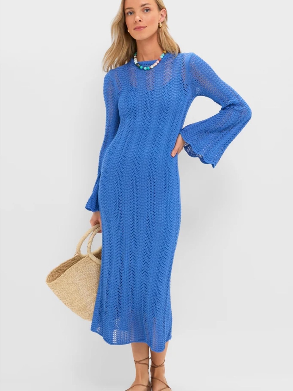 Tuckernuck HYACINTH HOUSE
Cerulean Knit Comporta Midi Dress - Worn Once-Like New